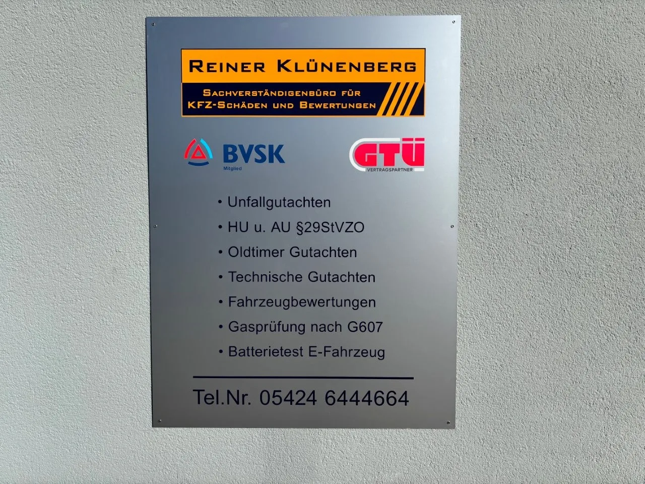 Kfz-Sachverständigenbüro Klünenberg — Bild